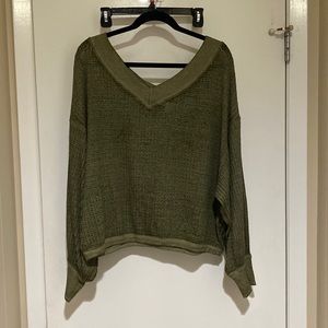 Free People off the shoulder shirt